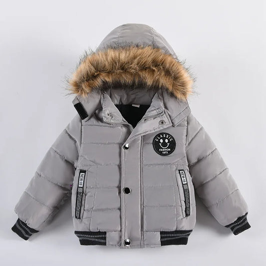 🧒 Doudoune Hiver pour Garçons – Parka Chaude 2025