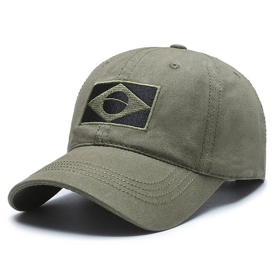 Casquette Baseball Brésil Unisexe Été Protection Solaire Mode Décontractée Golf Airsoft