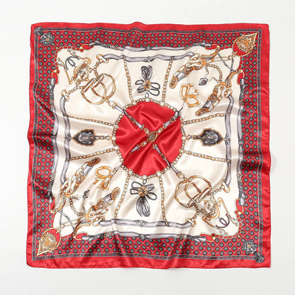 🧣 Foulard Carré Léopard LMLAVEN – Chic, Rock & Multifonction