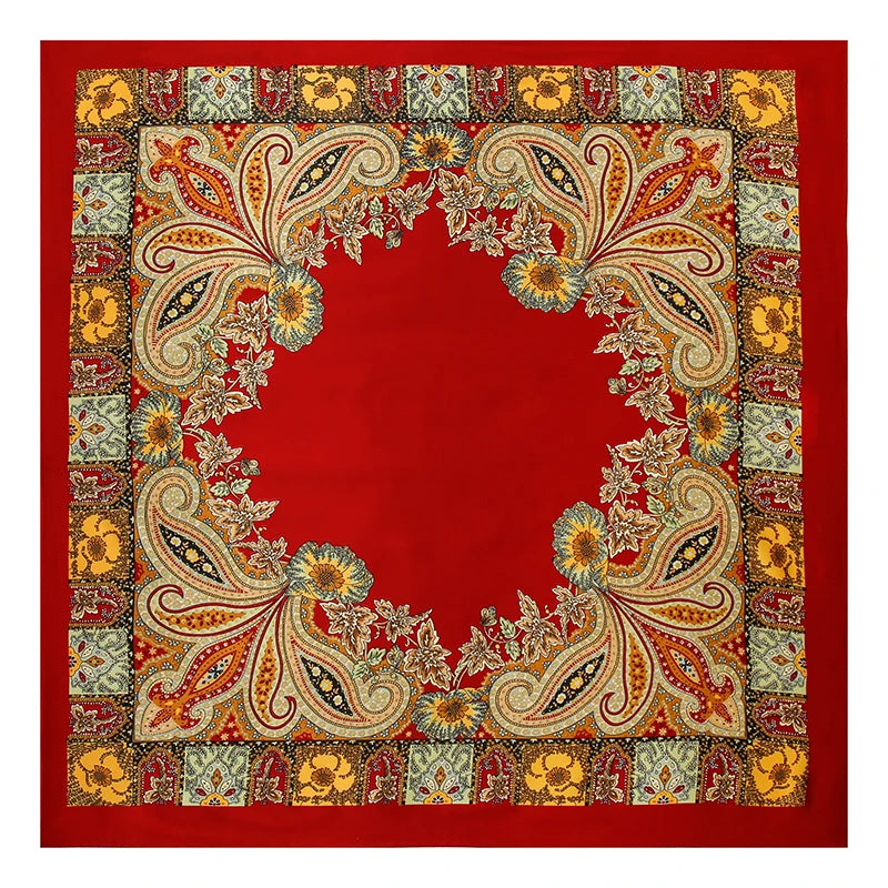 🧣 Foulard Carré Léopard LMLAVEN – Chic, Rock & Multifonction