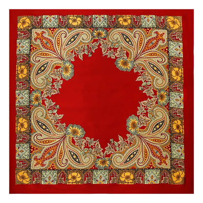🧣 Foulard Carré Léopard LMLAVEN – Chic, Rock & Multifonction
