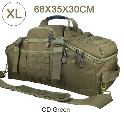 Sac à Dos Tactique LQARMY 3-en-1 – 35L à 80L | Militaire, Sport & Voyage