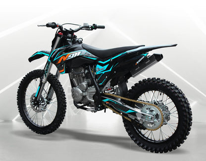 Moto Enduro à gaz 4 temps 250CC, vélo tout-terrain refroidi par air pour adultes, motocross tout-terrain