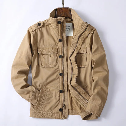 Veste Cargo Rétro Homme : L'Allié Parfait pour vos Aventures en Plein Air
