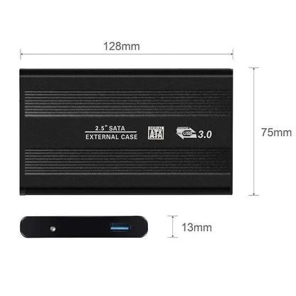 Boîtier de disque dur externe SATA III vers USB 3.0, 2.5 pouces, 5Gbps, boîtier SSD, ordinateurs de bureau Windows Mac remplaçables à chaud