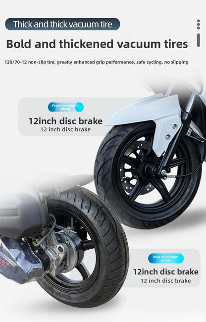 Scooter Hats Tree 280ML – 2 Cylindres, 18.5 kW, 100 km/h, Démarrage Électrique