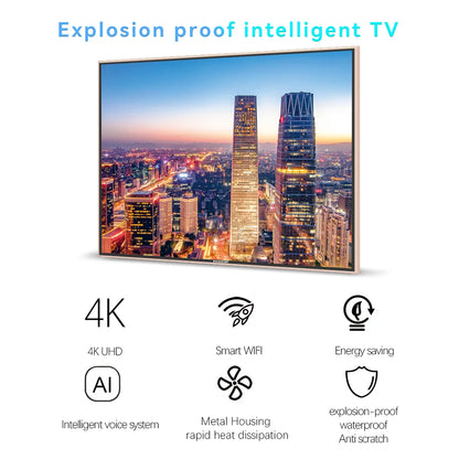 Smart TV 32 pouces - Full HD 1080P avec lunette ultra-mince 3,5 mm (écran plat, système Android, offre spéciale)