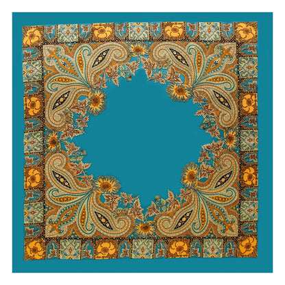 🧣 Foulard Carré Léopard LMLAVEN – Chic, Rock & Multifonction