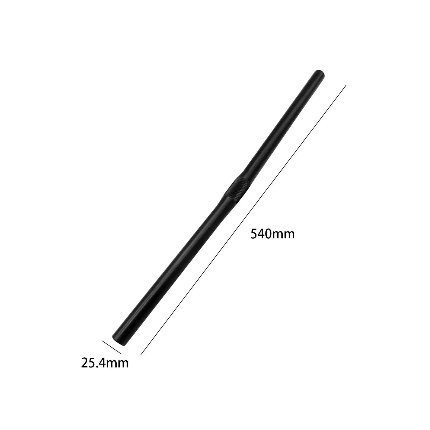 Guidon vélo aluminium 25.4mm – Barre de poignée solide 540mm, VTT, route & BMX