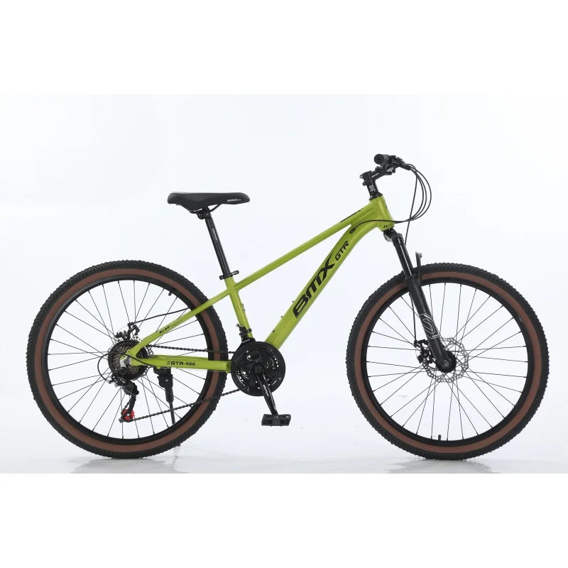 Vélo de Montagne 21 Vitesses – Freins à Disque, 26/27,5/29 pouces, Adulte Unisexe