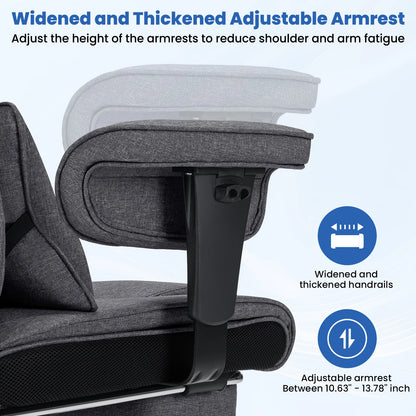 Chaise Gaming Ergonomique – Confort Ultime pour les Gamers et Télétravailleurs !