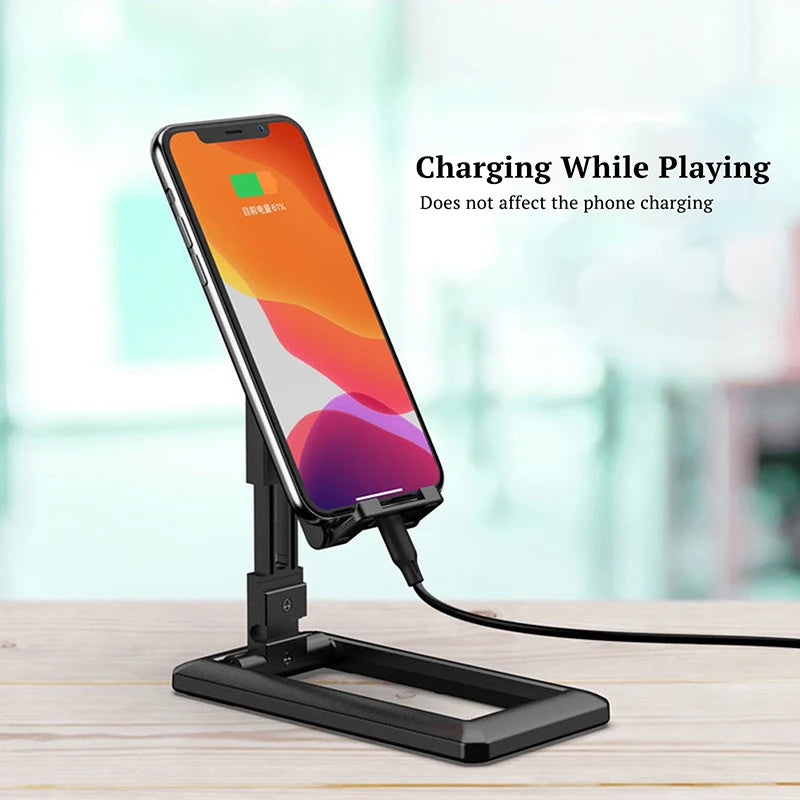 Support de téléphone portable pliable pour tablette, pour iPad, iPhone, Samsung, support de bureau réglable, support pour Smartphone