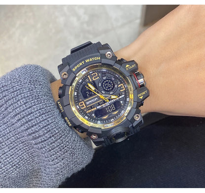 2022 Sanda Top Brand Sports Men's Watches Military Quartz Watch Man Waterproof Wristwatch For Men Clock Shock Relogios Masculino