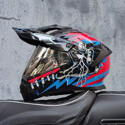 Casque Moto ORZ Intégral ABS – Certifié DOT – Léger et Sécurisé