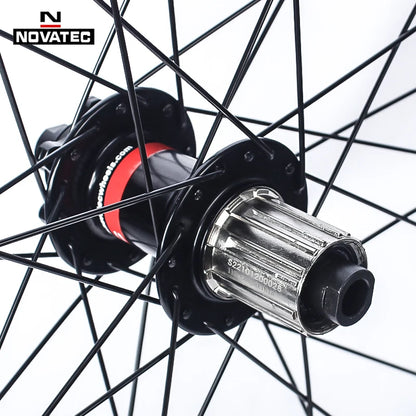 Novatec 26/27.5/29inch Mountain bike wheelset D041/D442 15X100/110 12X142/148 7-11 speed 32H Disc brake Thru MTB Bicycle wheel