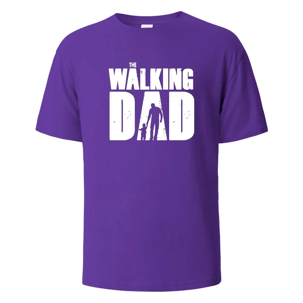 T-Shirt Homme – The Walking Dad – Style Drôle & Décontracté