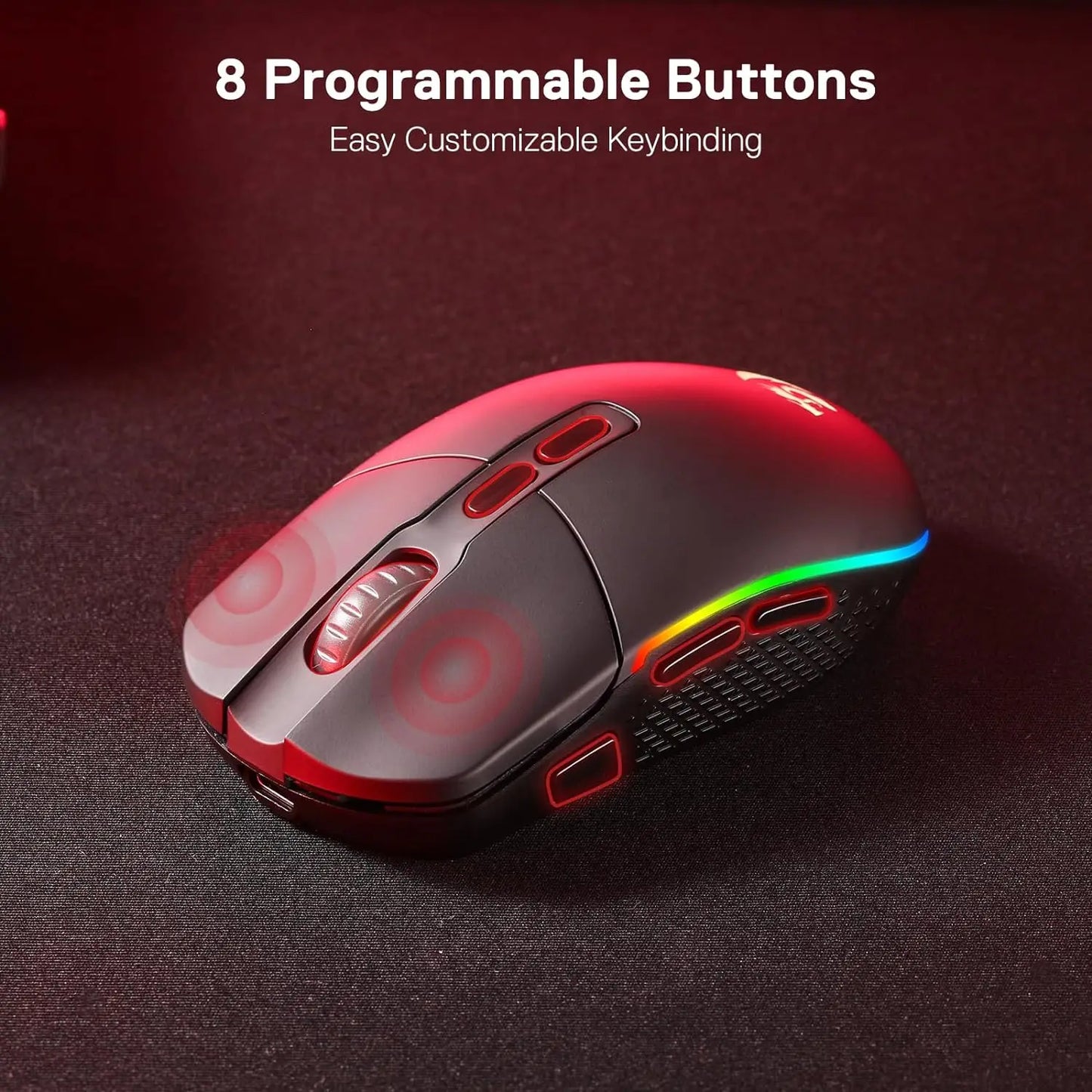 Souris Gamer Ergonomique et Programmable – Performance et Confort