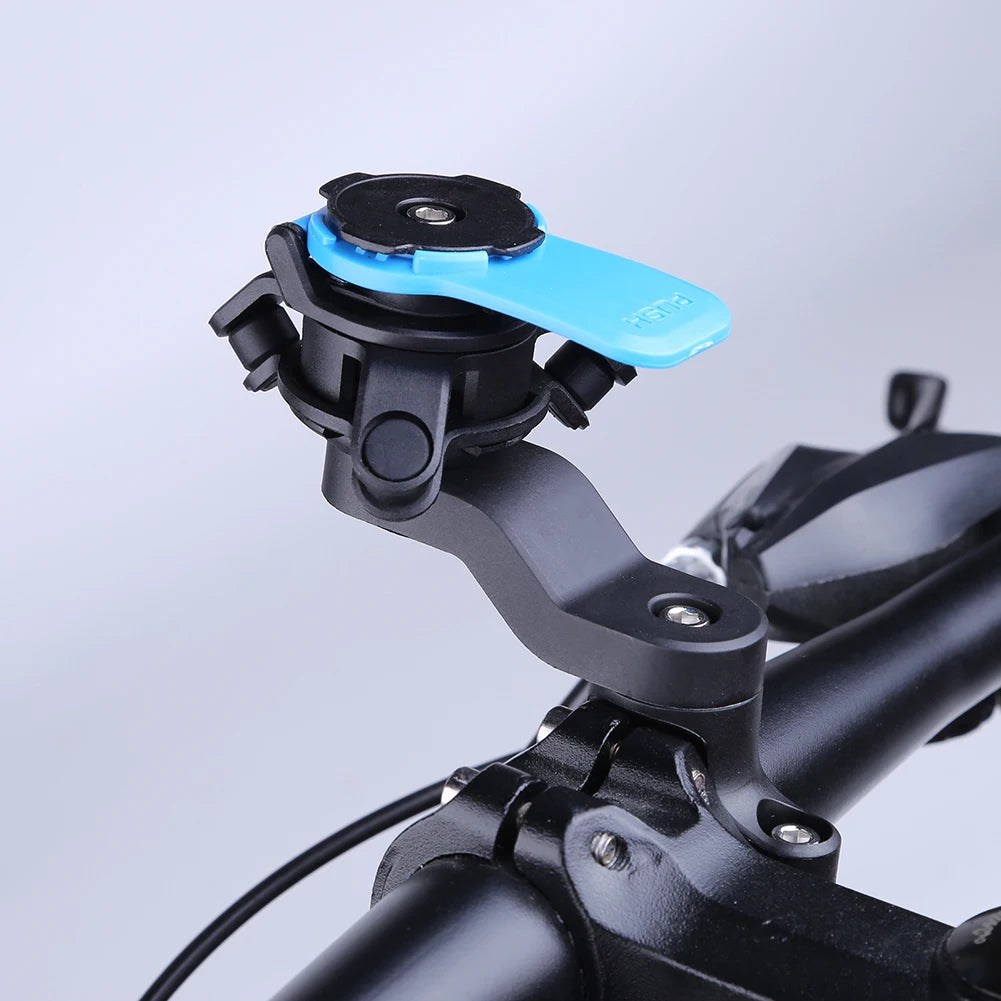 Support Téléphone Vélo Guidon – Amortisseur Antichoc, Universel, Détachable et Facile à Installer (VTT, Moto, Scooter)