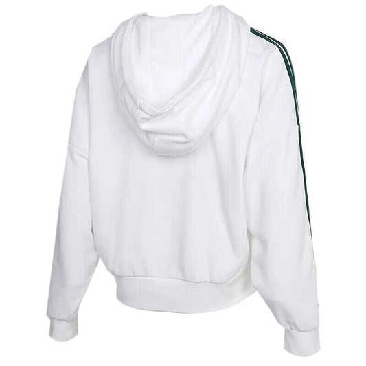 Adidas NEO Series sweat à capuche blanc rayures classiques Design marque Logo détail confortable pour les sorties printemps-automne