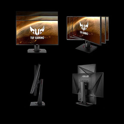 ASUS VG259QM TUF Gaming – Moniteur 24,5’’ IPS Full HD 280Hz, HDR400, HDMI/DP, Haut-parleurs intégrés, Pivotant