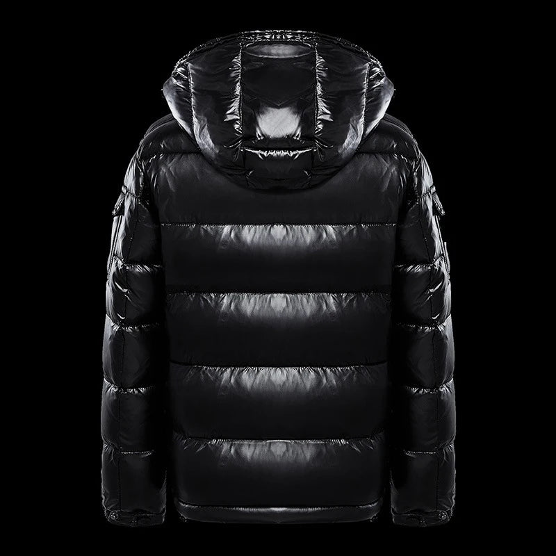 Parka d’Hiver Brillante pour Hommes – DIMUSI