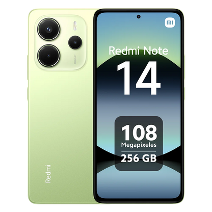 Xiaomi Redmi Note 14 – 6,67" AMOLED, 6/8 Go RAM, 128/256 Go, Triple Caméra 108MP
