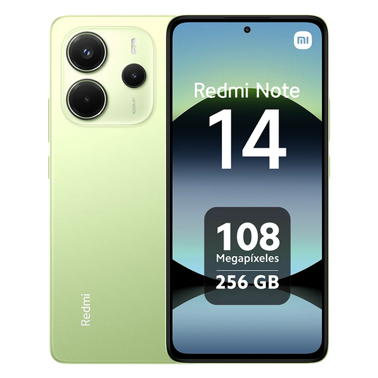 Xiaomi Redmi Note 14 – 6,67" AMOLED, 6/8 Go RAM, 128/256 Go, Triple Caméra 108MP