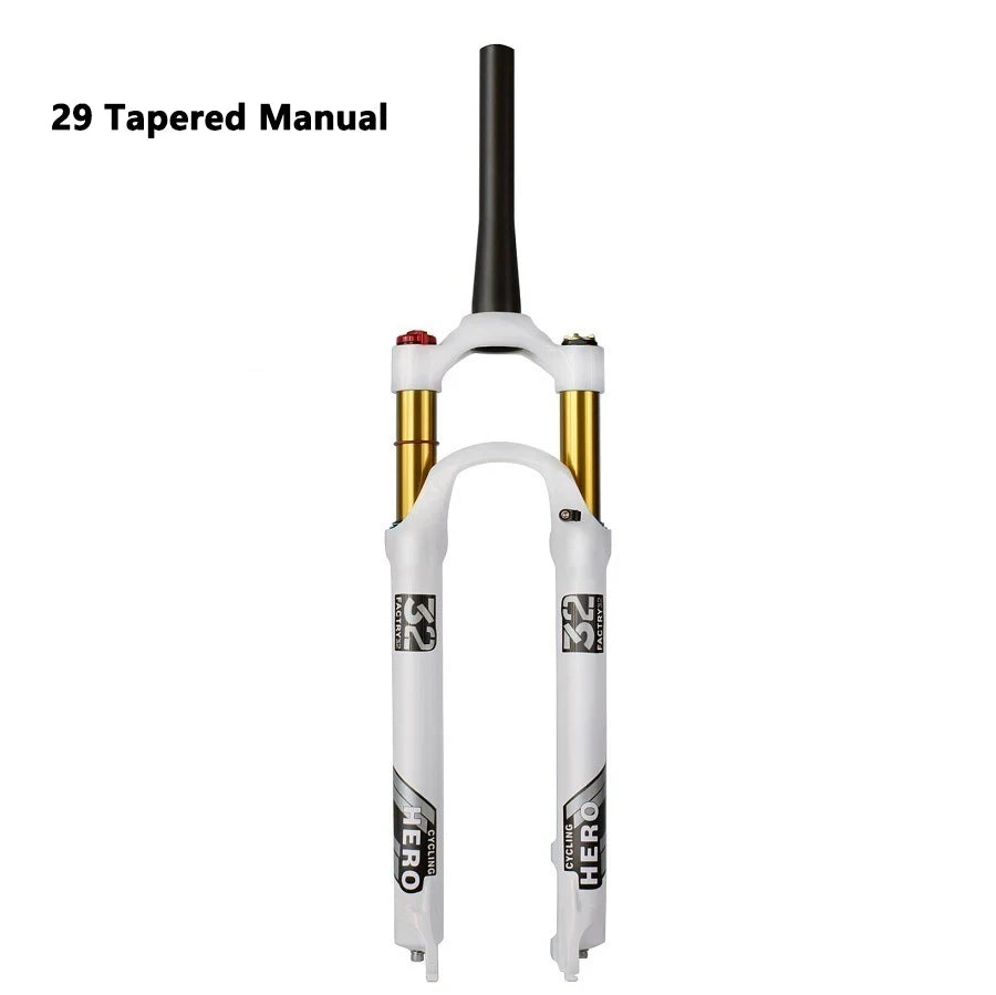 🚲 Fourche Avant VTT A850 – 120mm, Suspension Air en Alliage de Magnésium