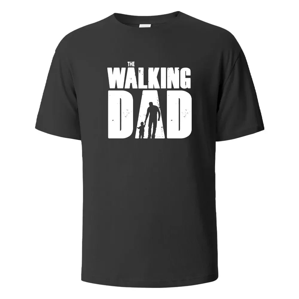 T-Shirt Homme – The Walking Dad – Style Drôle & Décontracté