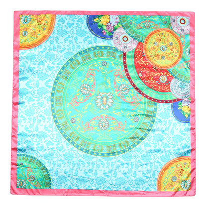 🧣 Foulard Carré Léopard LMLAVEN – Chic, Rock & Multifonction