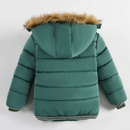 🧒 Doudoune Hiver pour Garçons – Parka Chaude 2025