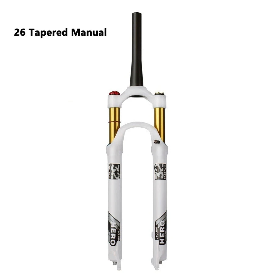 🚲 Fourche Avant VTT A850 – 120mm, Suspension Air en Alliage de Magnésium