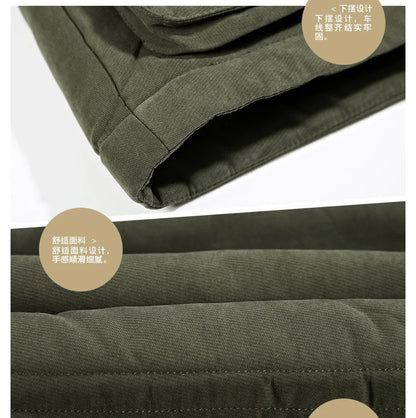 Bonne qualité mâle Fit manteaux d'hiver multi-poches Cargo vestes hommes longs manteaux d'hiver doudoune à capuche décontracté chaud Parkas 7XL