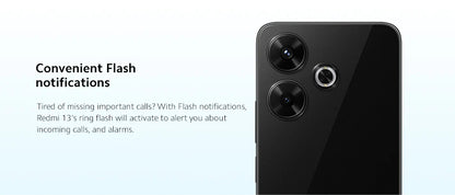 Xiaomi Redmi 13 : Capturez chaque détail avec 108MP