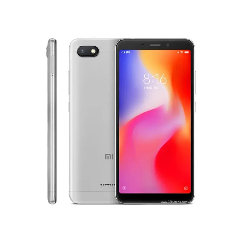 Xiaomi Redmi 6A 3+32 Go – Smartphone Débloqué Global, Écran 6.3’’ HD+, Caméra 13 MP, Double SIM, Batterie 3000 mAh