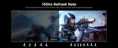 Écran LED incurvé ultra large de 27 pouces, 1K 2K 4K 144hz 165hz, matériel informatique pour PC de jeu