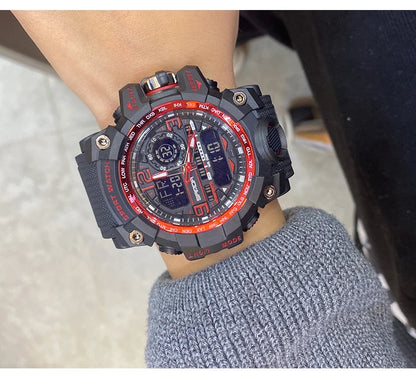 2022 Sanda Top Brand Sports Men's Watches Military Quartz Watch Man Waterproof Wristwatch For Men Clock Shock Relogios Masculino