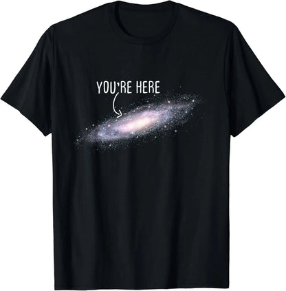 T-shirt unisexe Galaxie Astronomie, streetwear