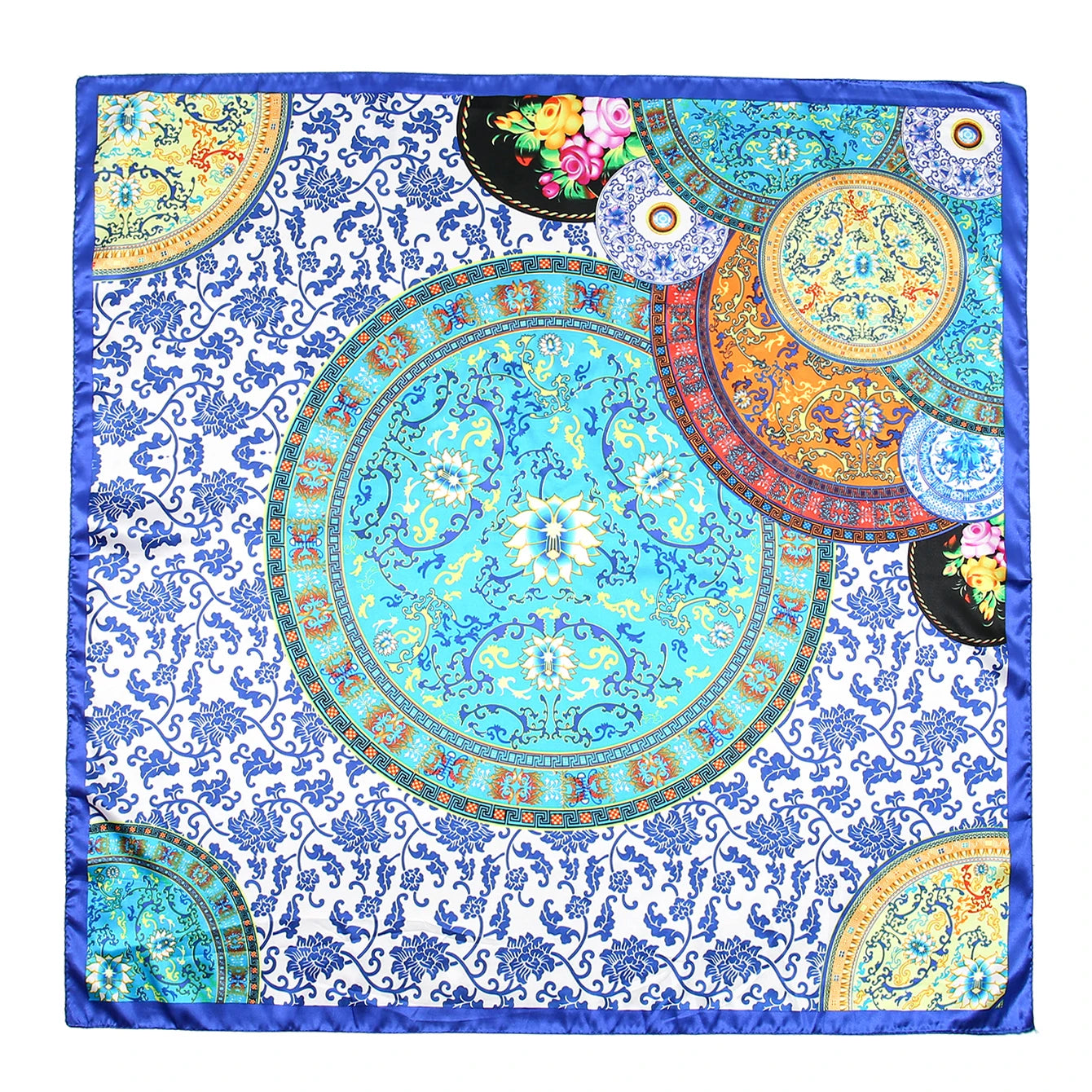 🧣 Foulard Carré Léopard LMLAVEN – Chic, Rock & Multifonction