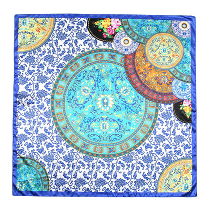 🧣 Foulard Carré Léopard LMLAVEN – Chic, Rock & Multifonction