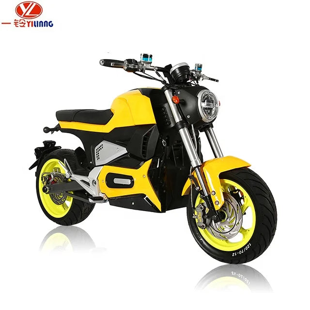 ⚡ Moto Électrique Adulte 2000W / 3000W – Cadre Sport Chopper, Batterie Lithium