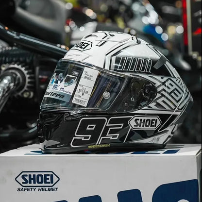Casque Moto SHOEI X-Fourteen / X-Spirit III – Full Face Unisexe, Certifié DOT & ECE