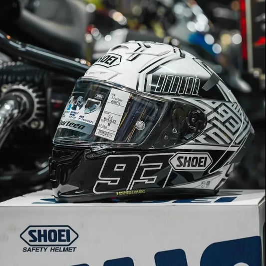 Casque Moto SHOEI X-Fourteen / X-Spirit III – Full Face Unisexe, Certifié DOT & ECE