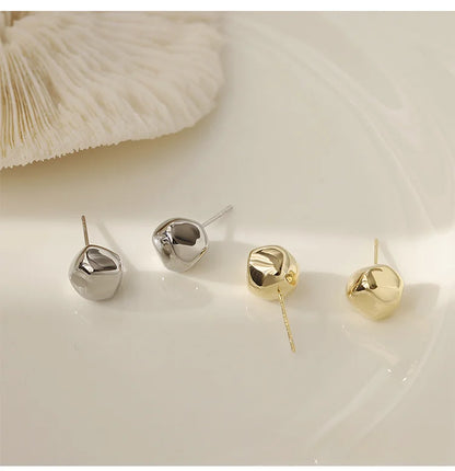 Boucles d'oreilles en argent 925 pour femmes, accessoires de bijoux mignons et doux, accessoires de bijoux simples à la mode