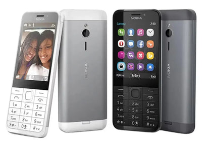 Nokia 230 Double SIM – Écran 2,8", Caméras Avant & Arrière 2 MP