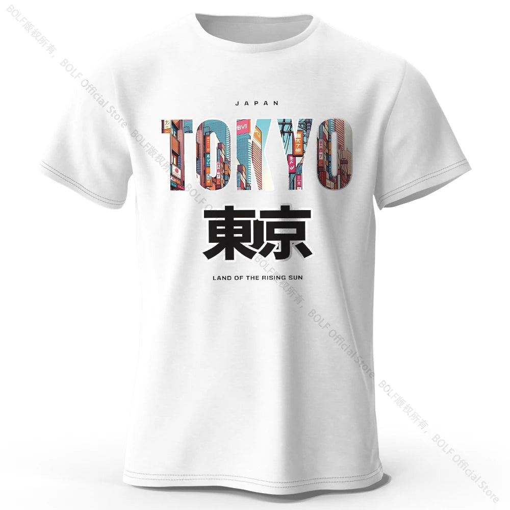 👕 T-shirt Homme BOLF 100 % Coton – Confort &amp; Style Sport Casual