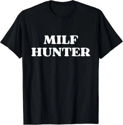 Chasseur de MILF-T-shirt humoristique pour homme, humoristique et humoristique, humoristique et humoristique