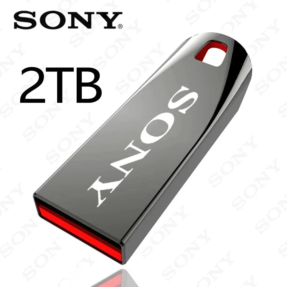 SONY – clé USB 3.0 originale, 2 to, Mini clé USB en métal haute vitesse, clé Portable de 1 to, étanche, stockage de mémoire, disque U