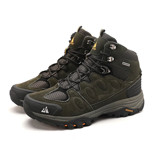 HIKEUP Bottes de Randonnée Homme – Chaudes, Confortables et Respirantes pour Plein Air