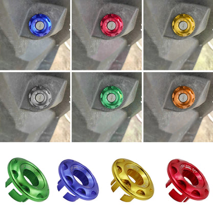 Couvercle de commutateur d'allumage de moto en alliage d'aluminium, couvercle de protection de commutateur à clé, anneau de verrouillage pour Yamaha Fuego JOG ZY100T AVENUE RSZ Vino
